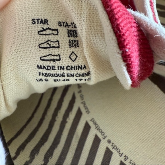 Taos Footwear Red Women's Sneakers - Picture 5 of 6